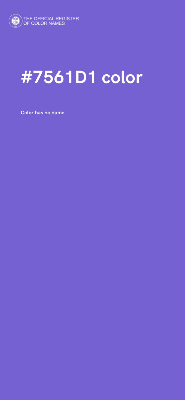 #7561D1 color image