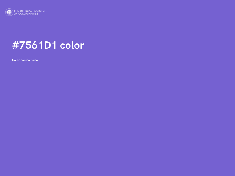 #7561D1 color image