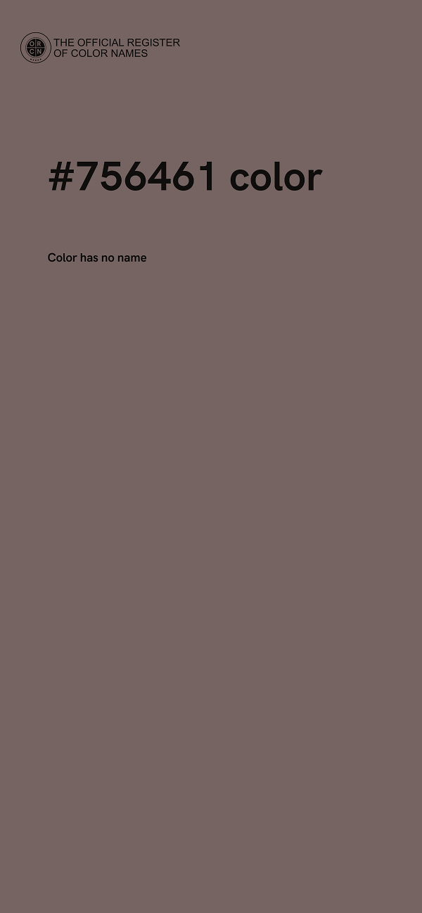 #756461 color image