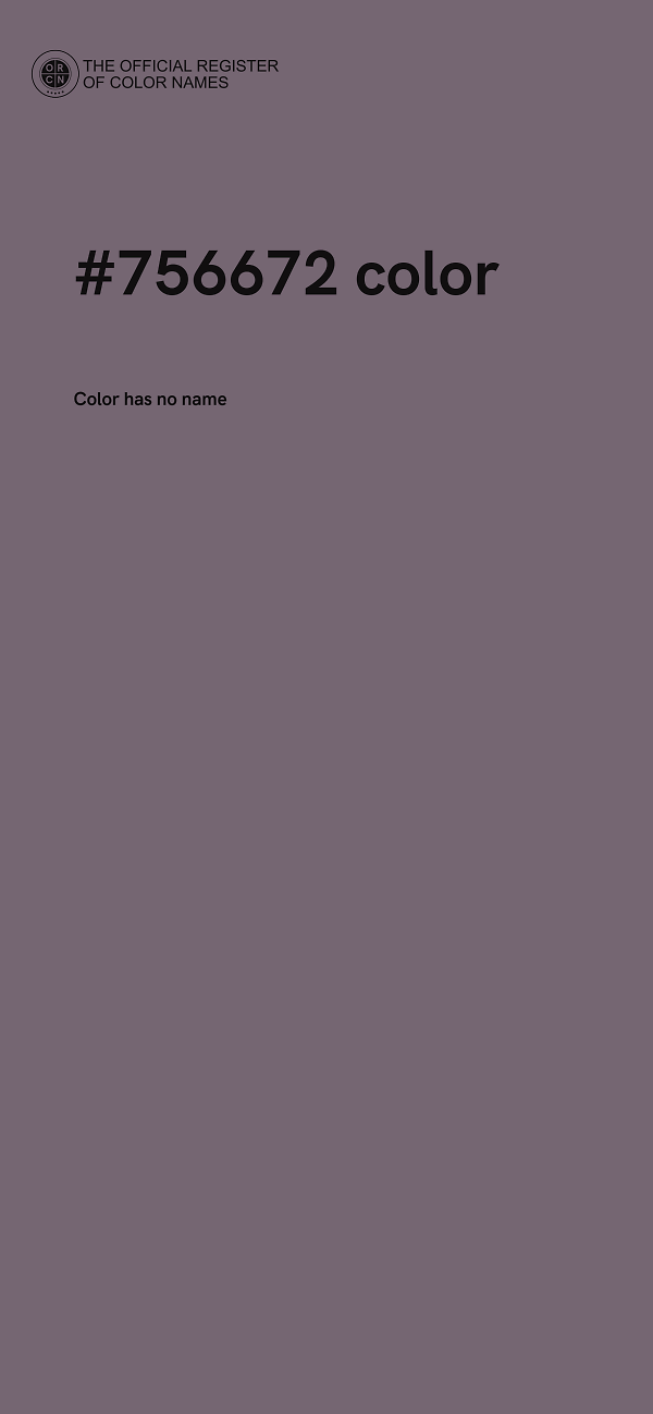 #756672 color image