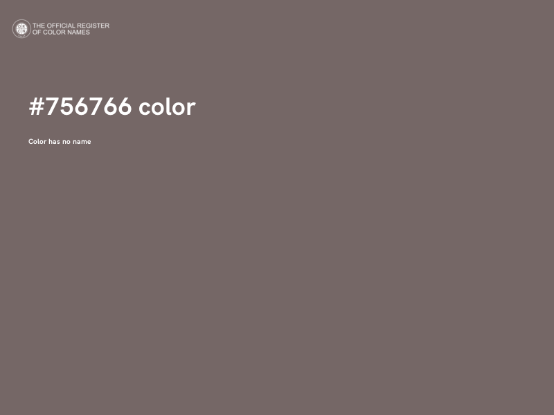 #756766 color image