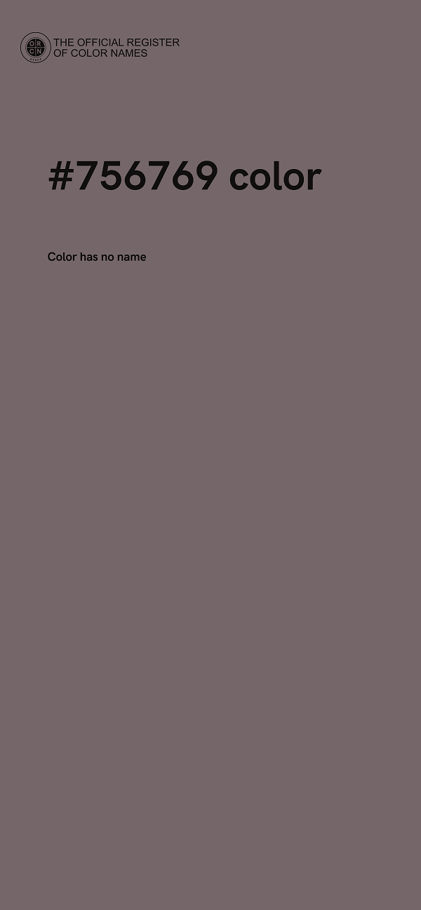 #756769 color image