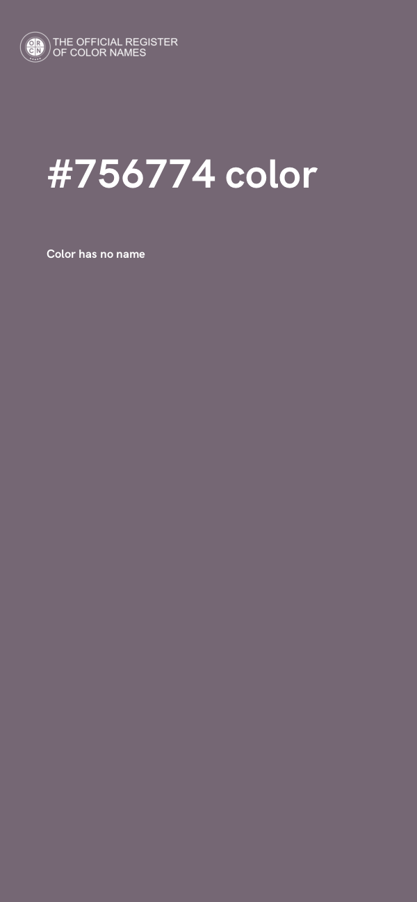 #756774 color image