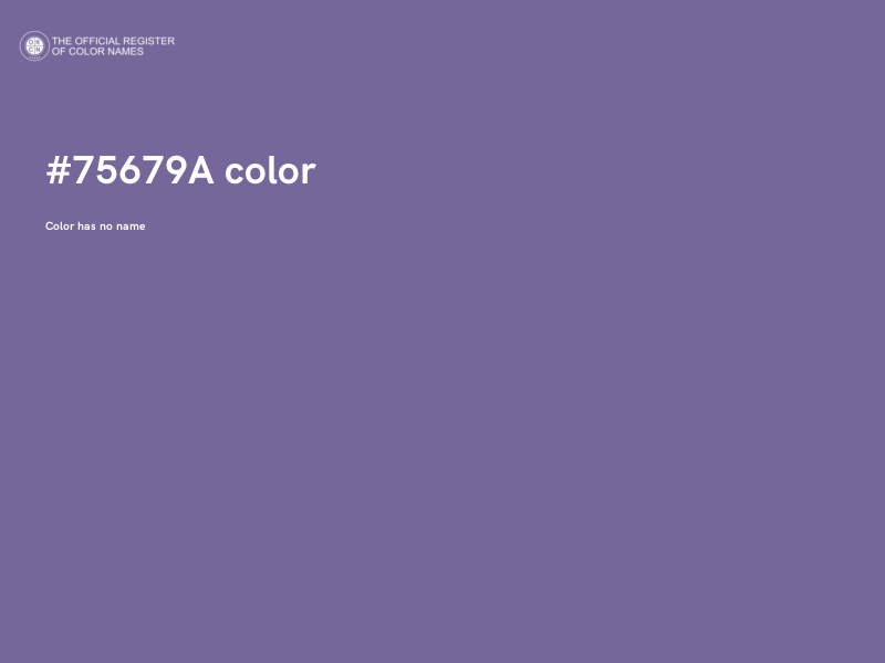 #75679A color image