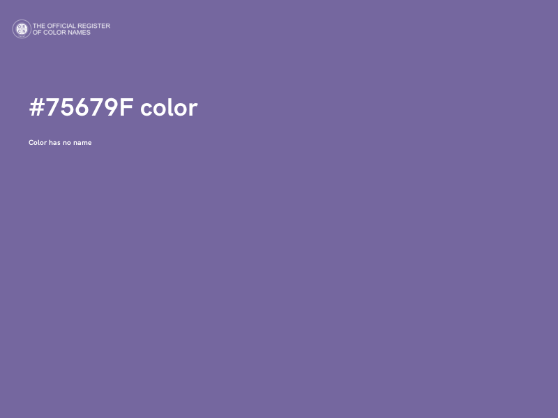 #75679F color image