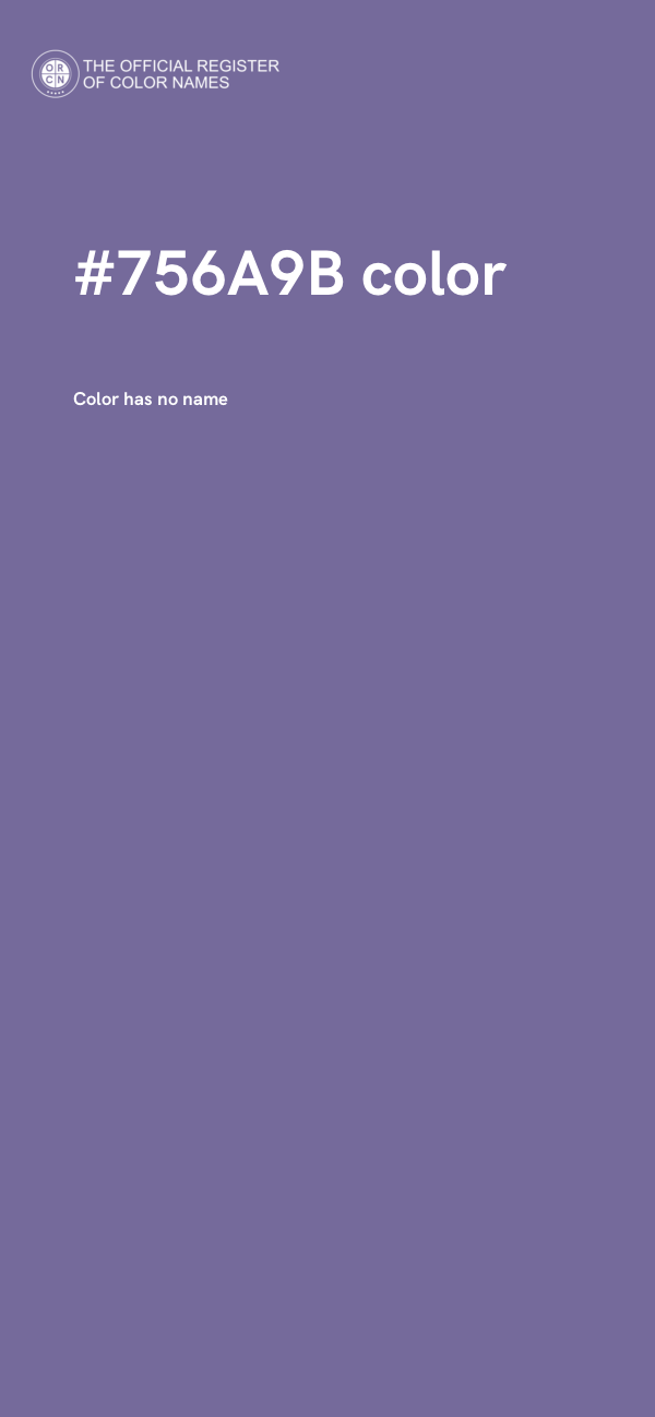#756A9B color image