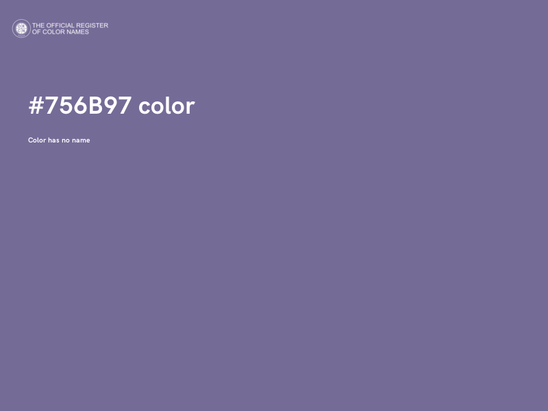#756B97 color image