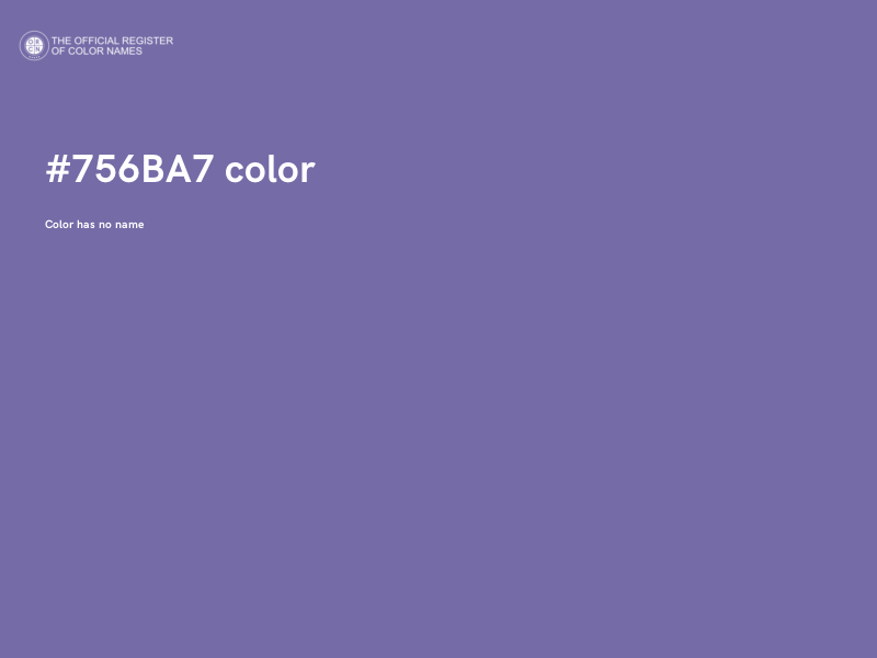 #756BA7 color image