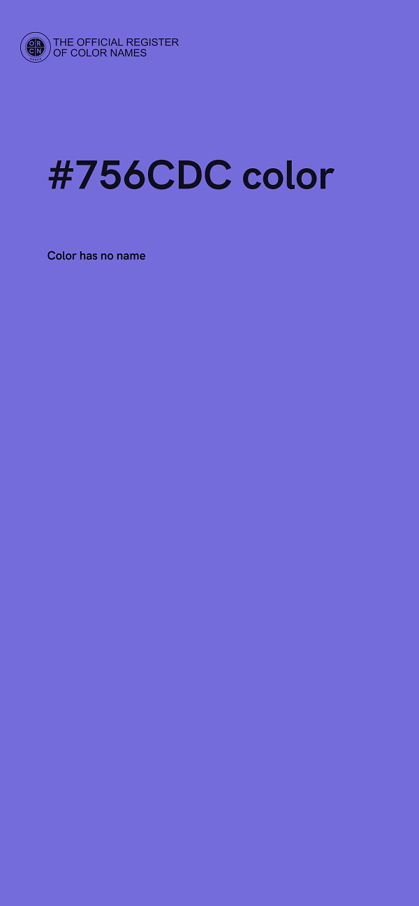 #756CDC color image