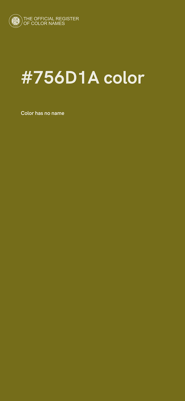#756D1A color image