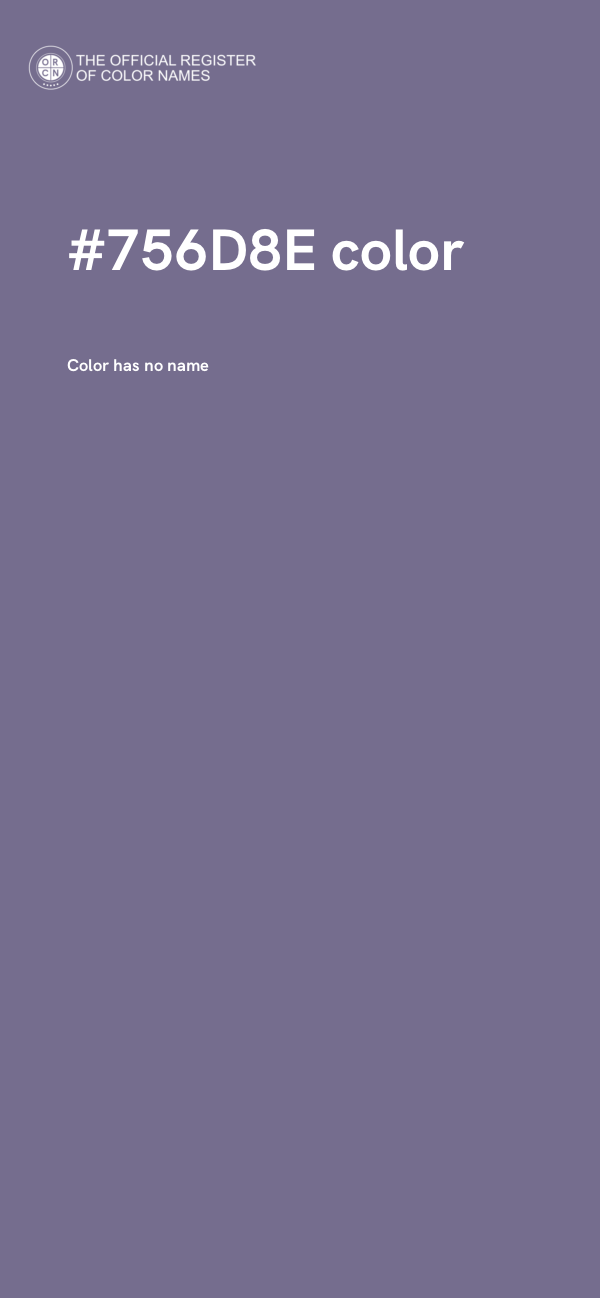 #756D8E color image