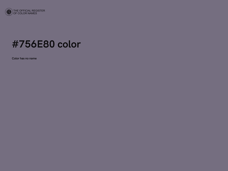 #756E80 color image