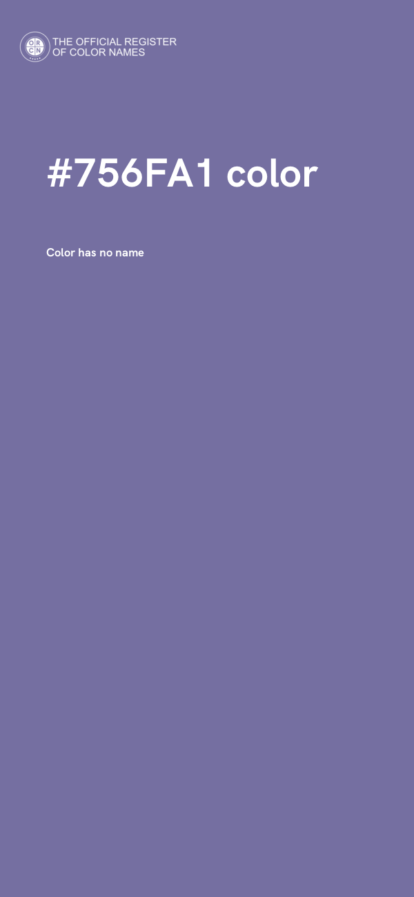 #756FA1 color image