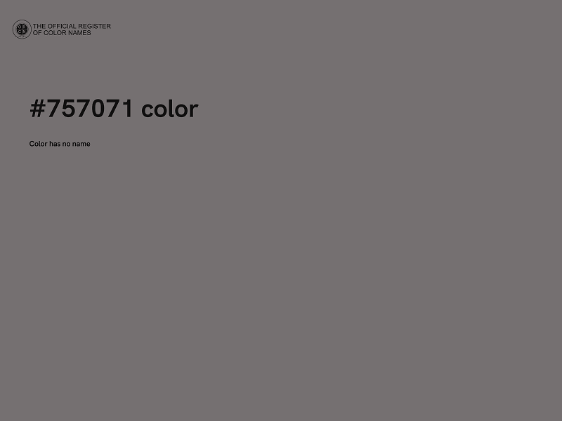#757071 color image