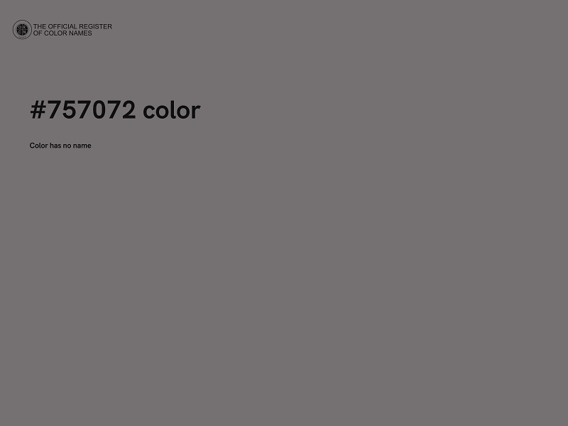 #757072 color image