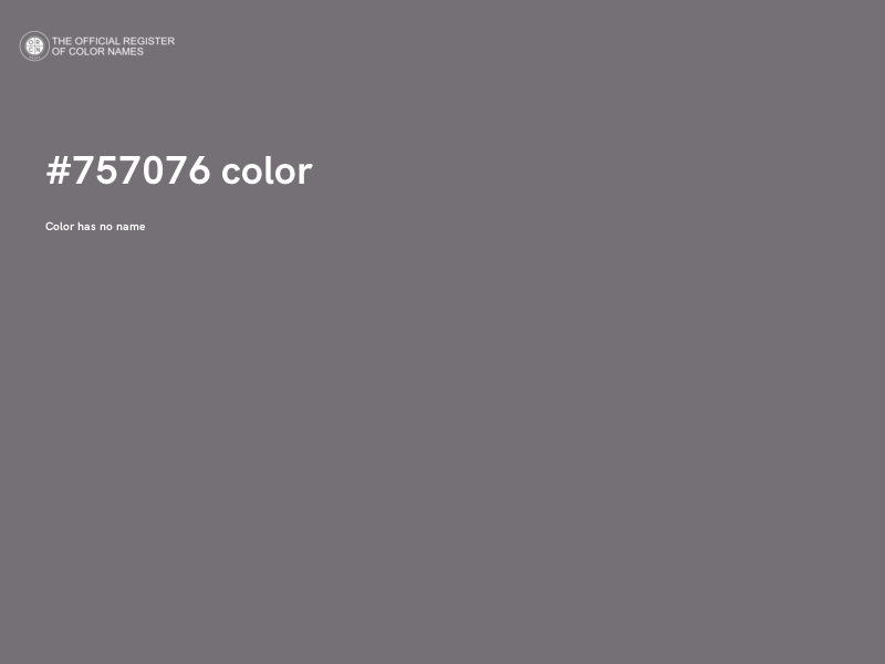 #757076 color image