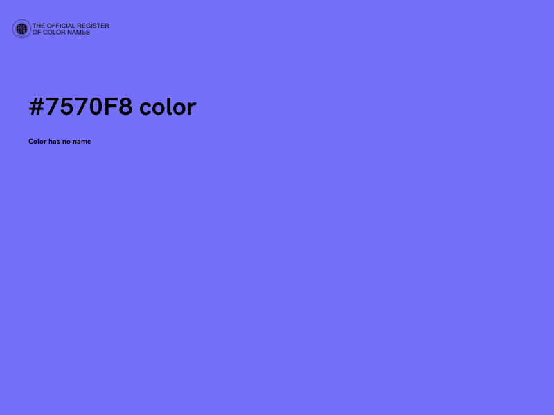 #7570F8 color image