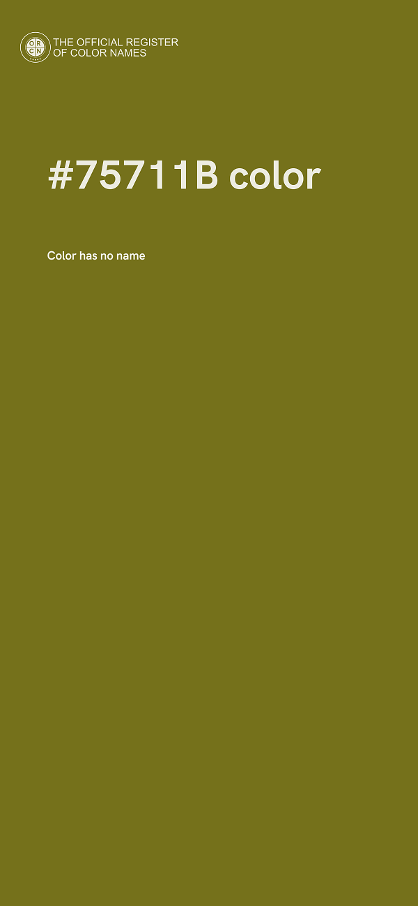 #75711B color image