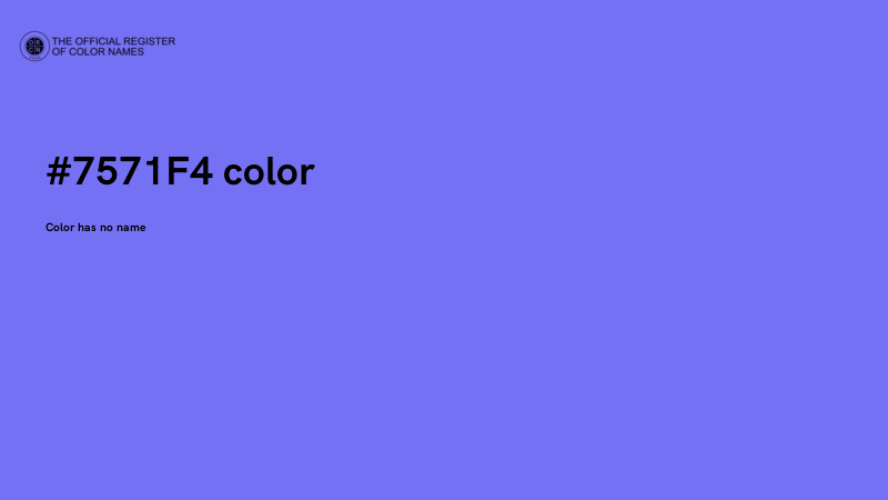 #7571F4 color image
