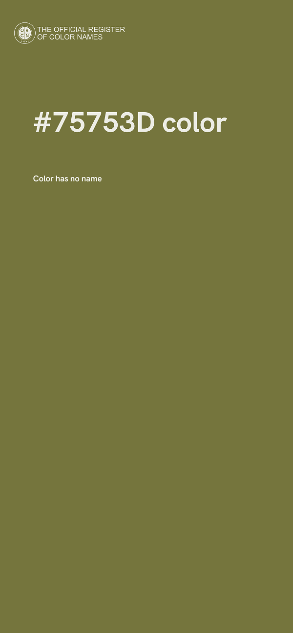 #75753D color image