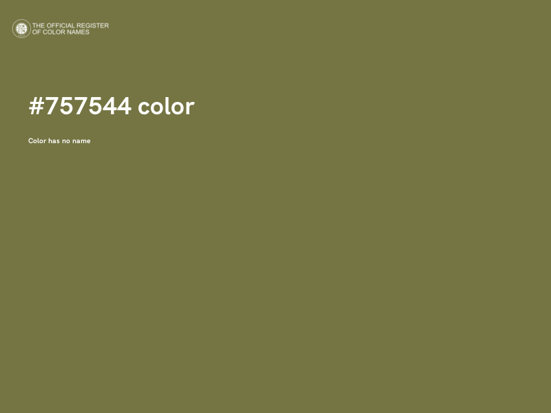 #757544 color image