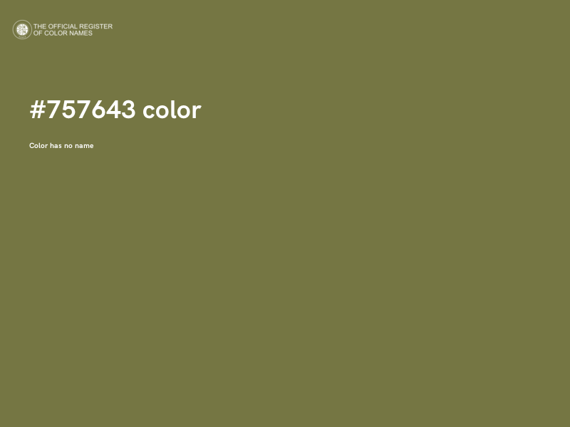 #757643 color image