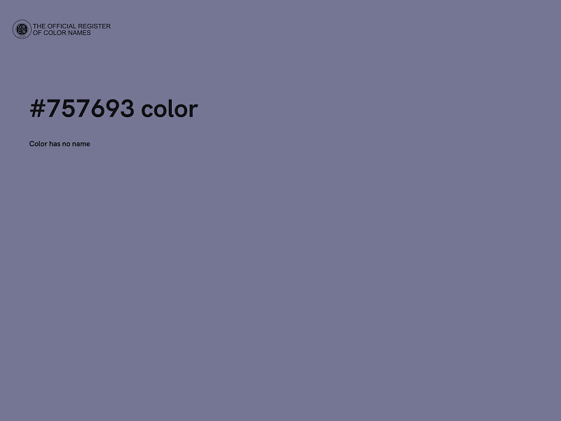 #757693 color image