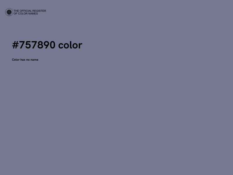 #757890 color image