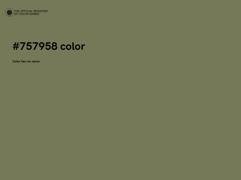 #757958 color image