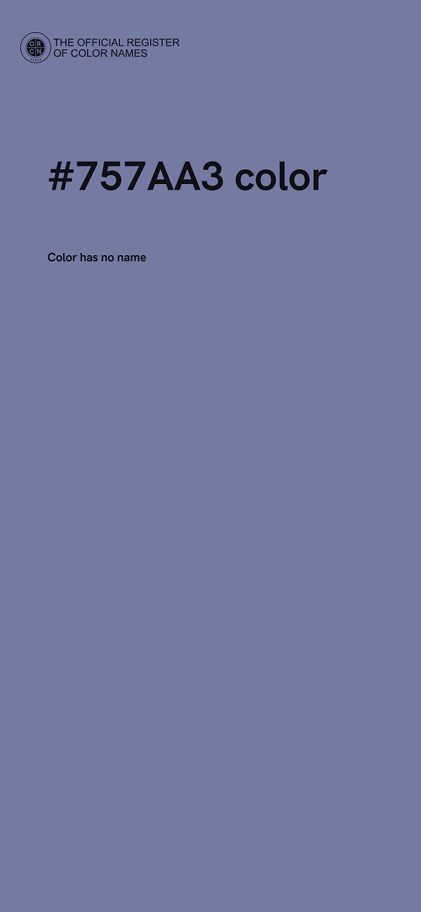 #757AA3 color image