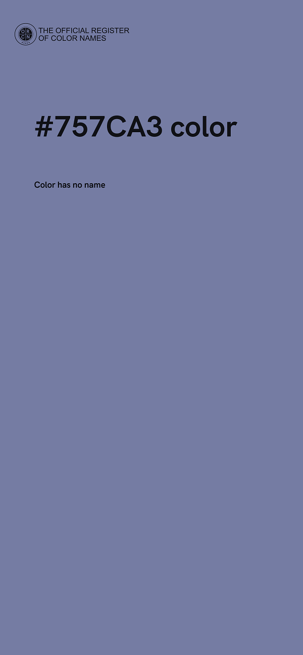 #757CA3 color image