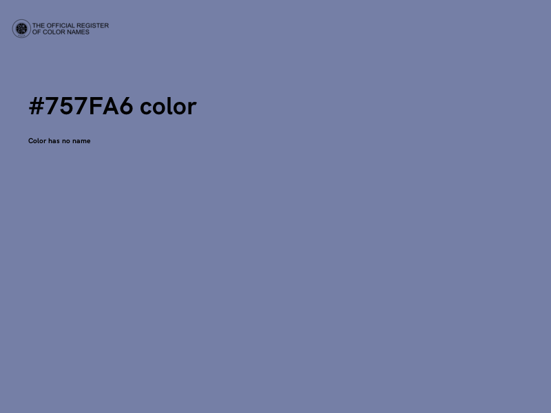 #757FA6 color image