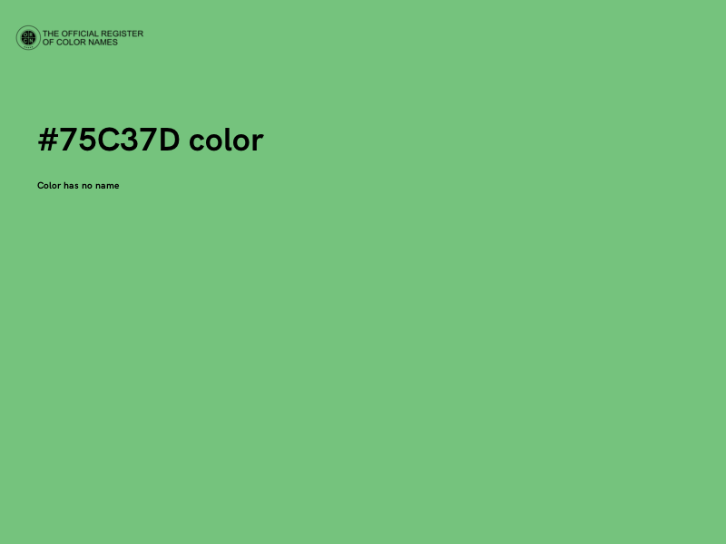 #75C37D color image