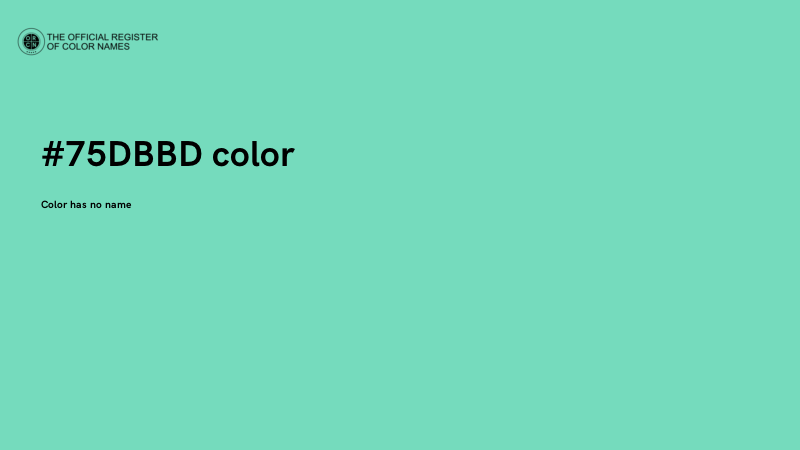 #75DBBD color image