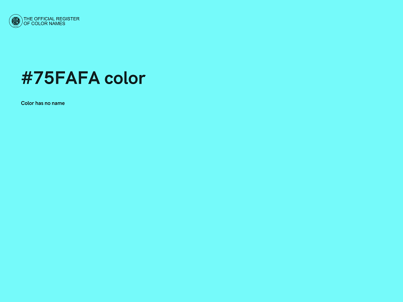 #75FAFA color image