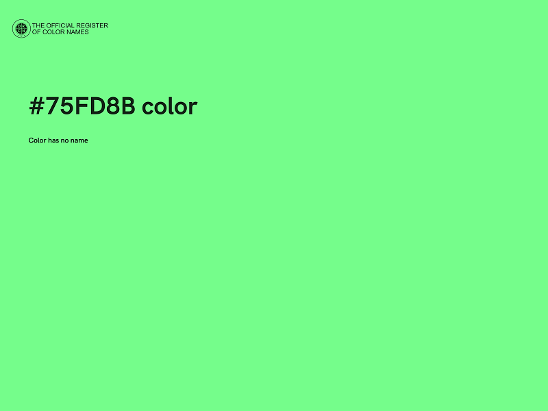 #75FD8B color image