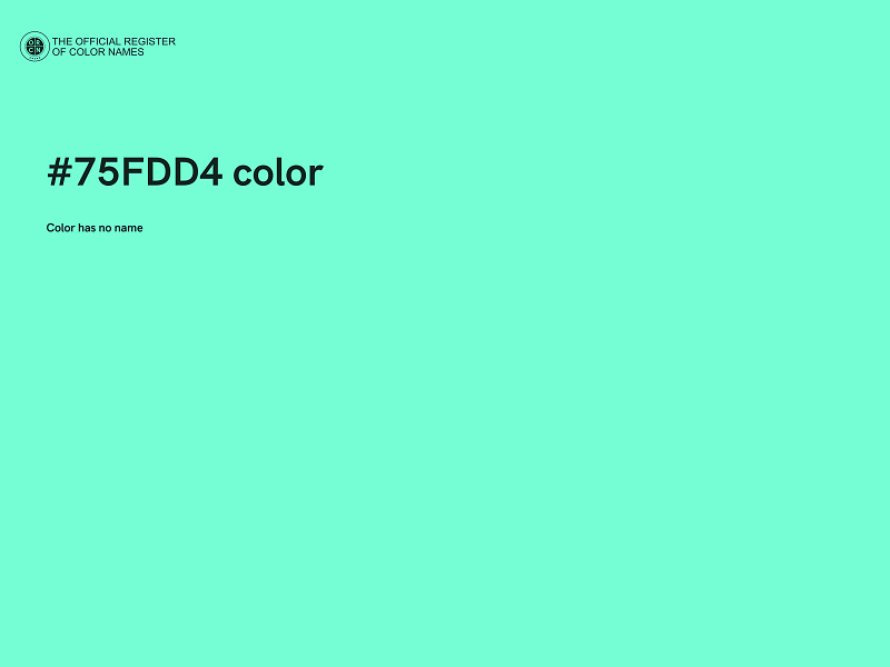#75FDD4 color image