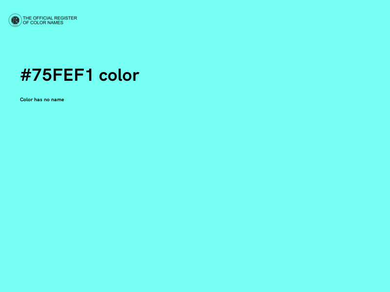 #75FEF1 color image