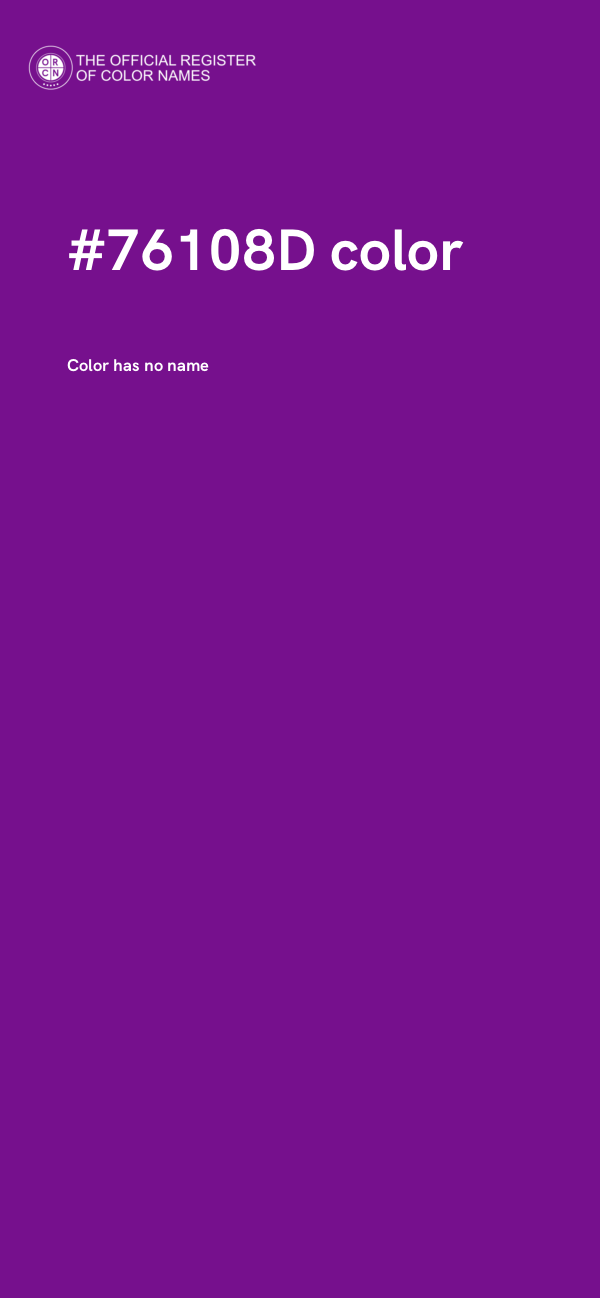#76108D color image