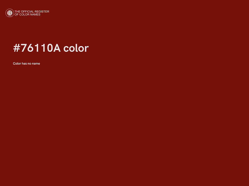 #76110A color image