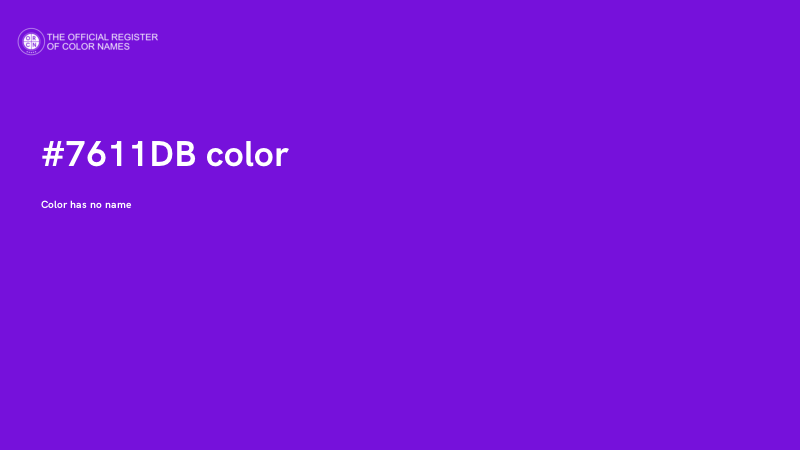 #7611DB color image