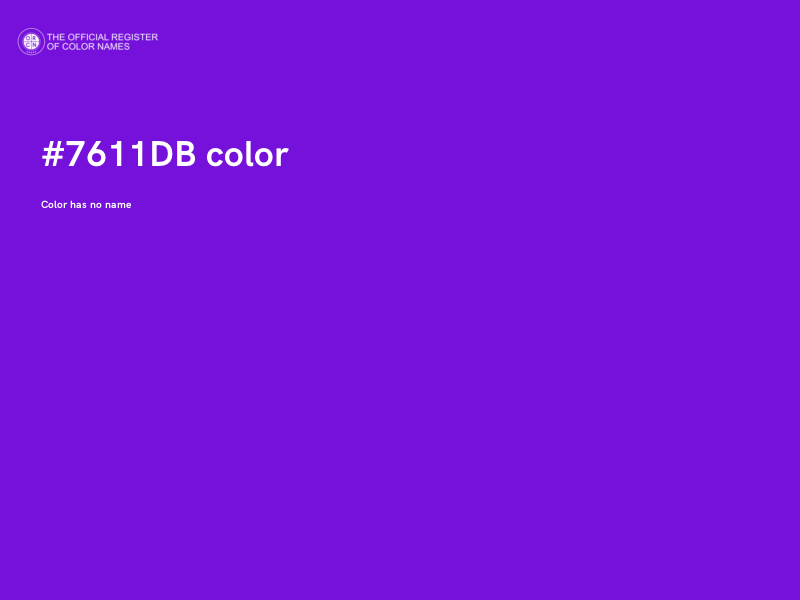#7611DB color image