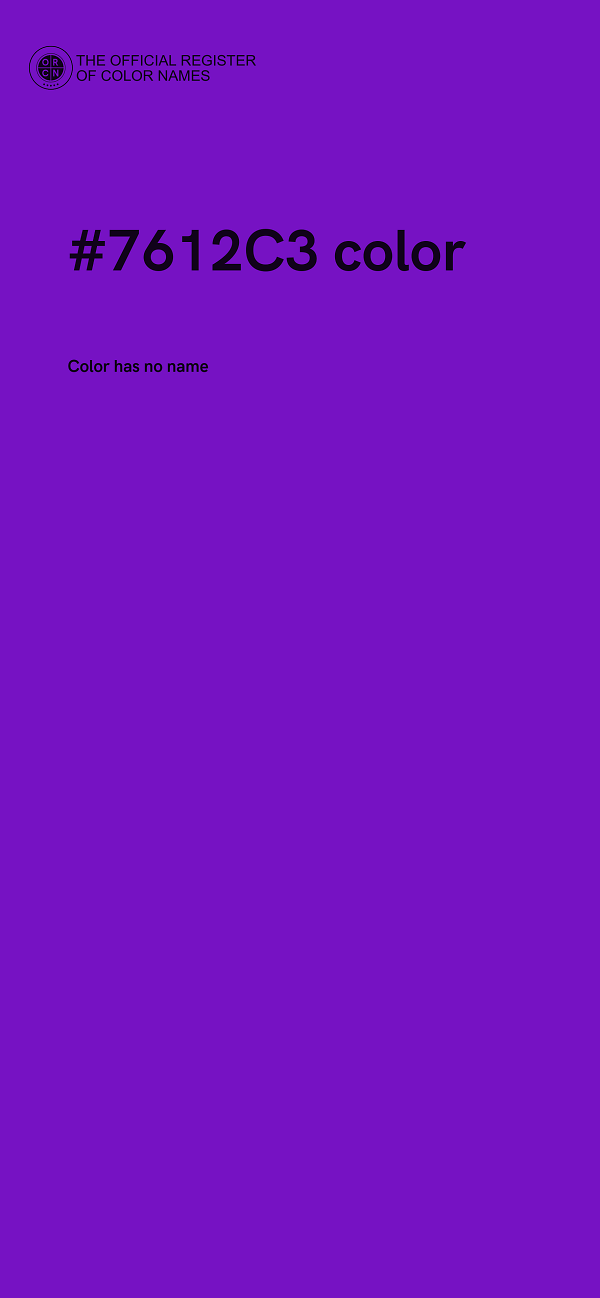#7612C3 color image