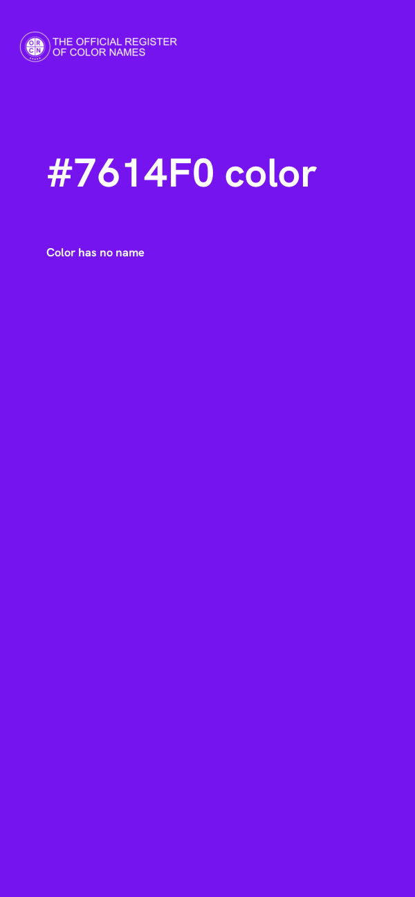 #7614F0 color image