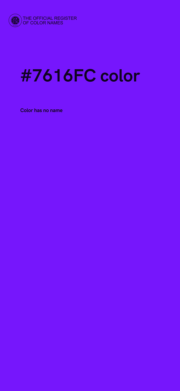 #7616FC color image