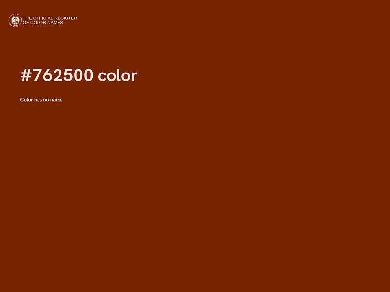 #762500 color image
