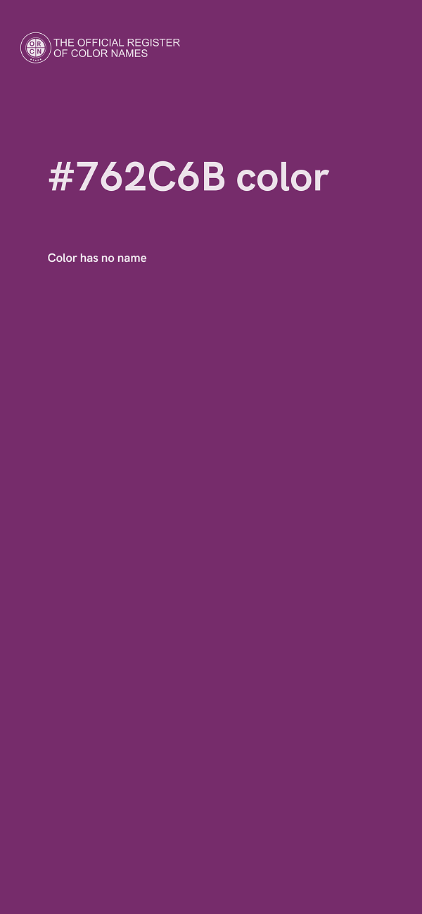 #762C6B color image