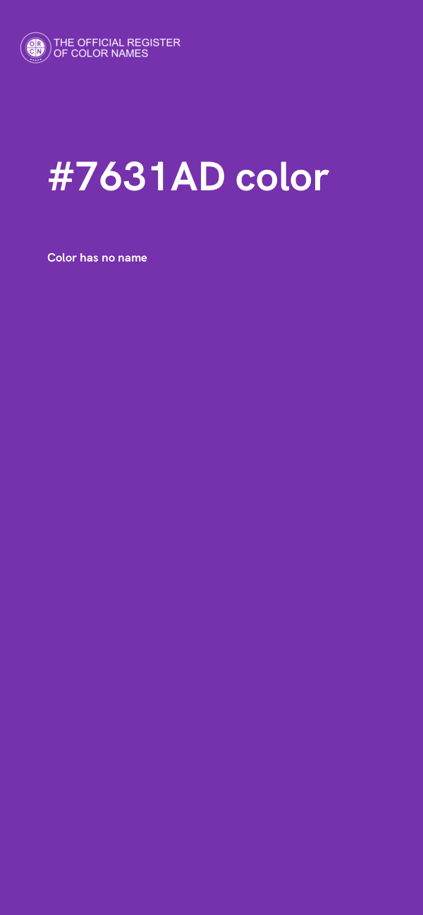 #7631AD color image
