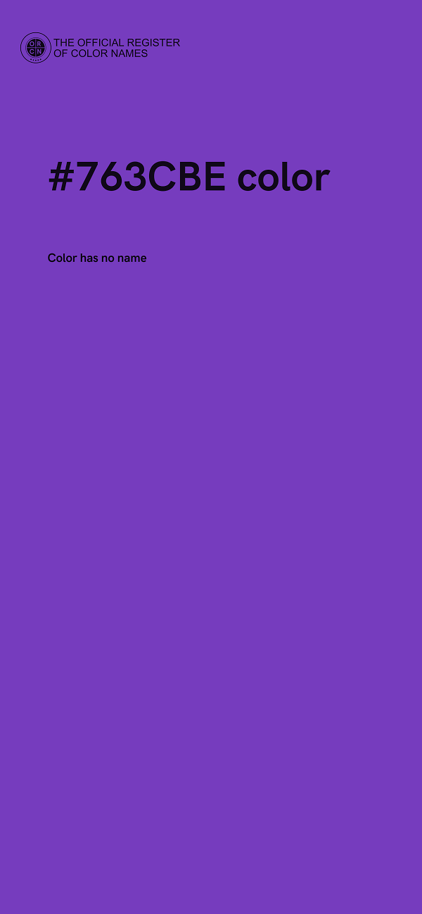 #763CBE color image