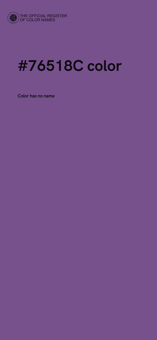 #76518C color image